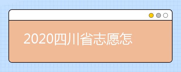 2020廣東省志愿怎么填？廣東省高考志愿能填幾個？